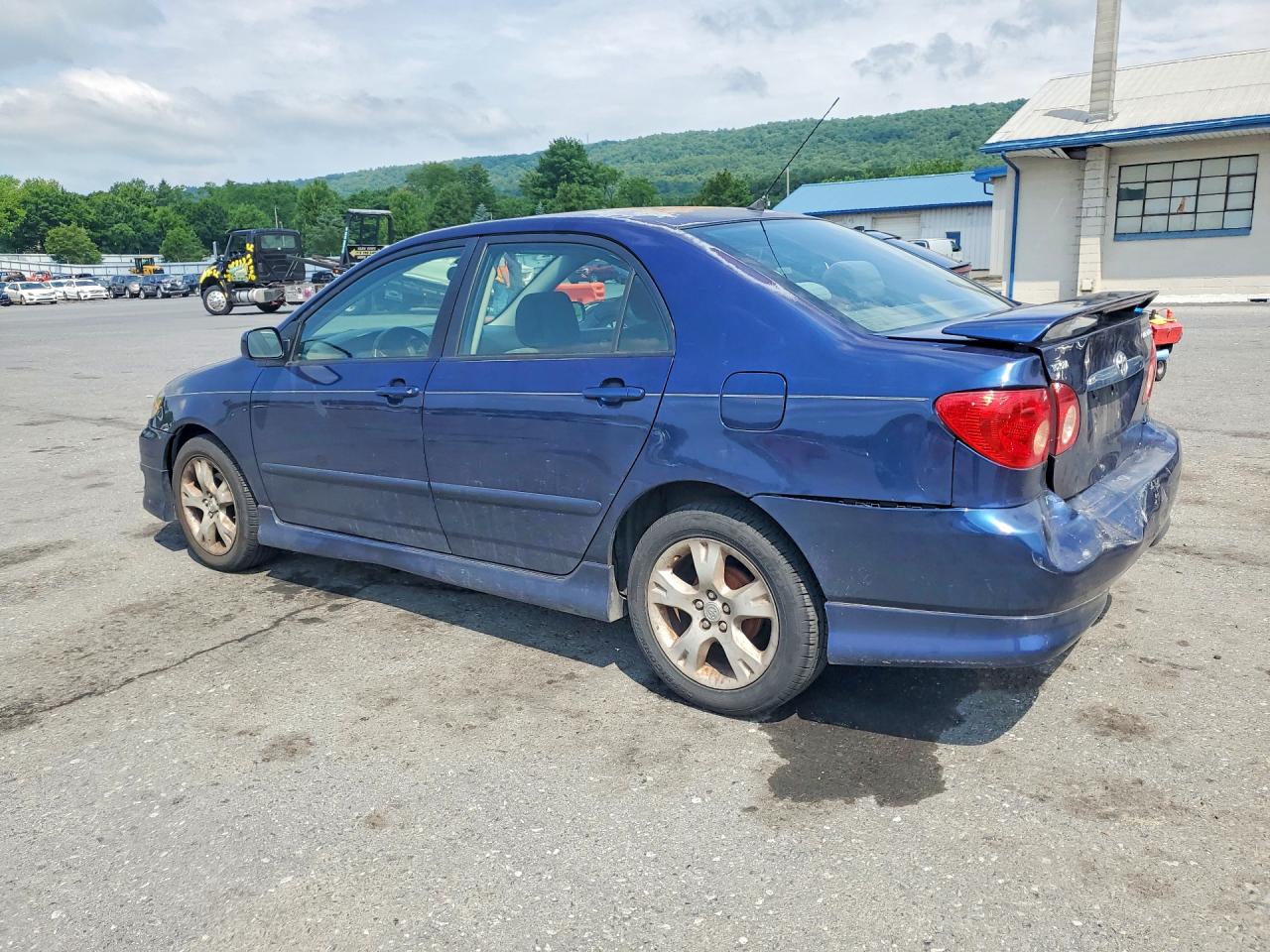 2007 Toyota Corolla S Blue vin: 2T1BR32E17C765288