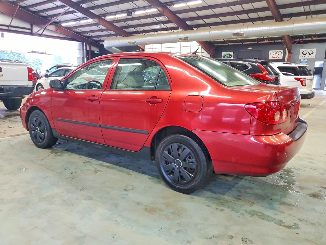 2007 Toyota Corolla Ce Red vin: 2T1BR32E17C766568