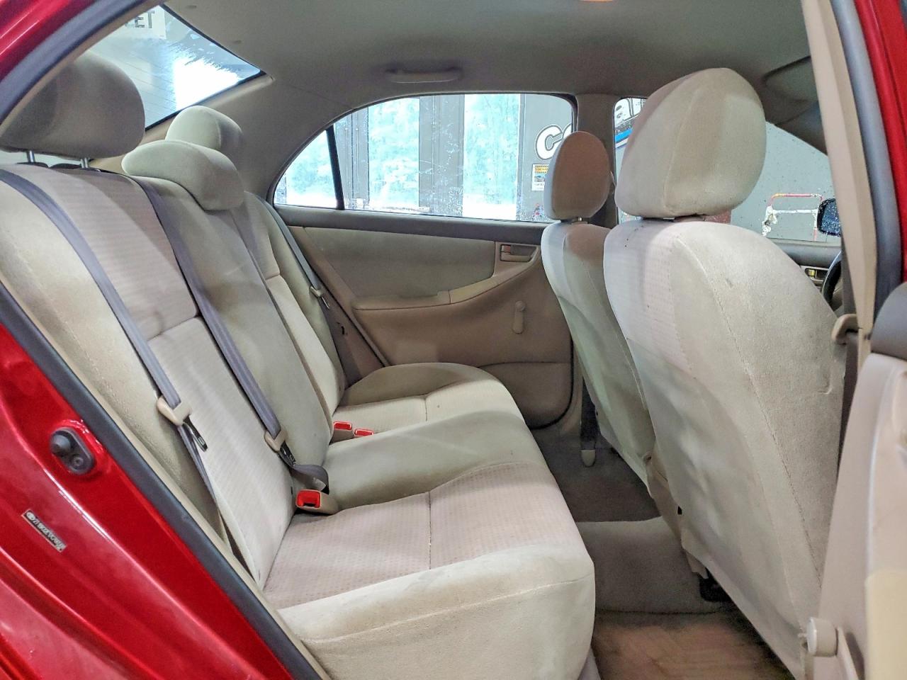 2007 Toyota Corolla Ce Red vin: 2T1BR32E17C766568