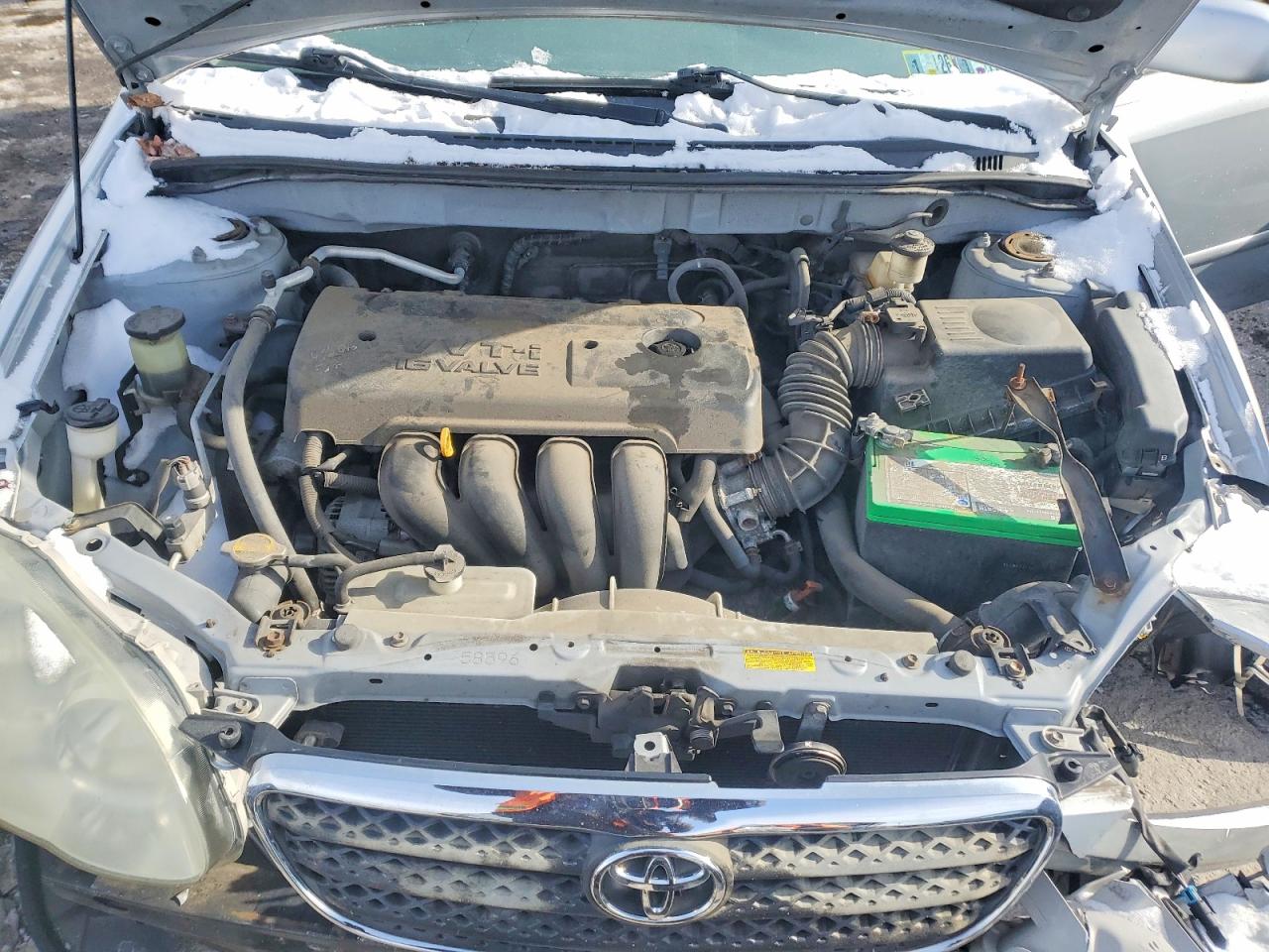 2007 Toyota Corolla Ce Silver vin: 2T1BR32E17C792913