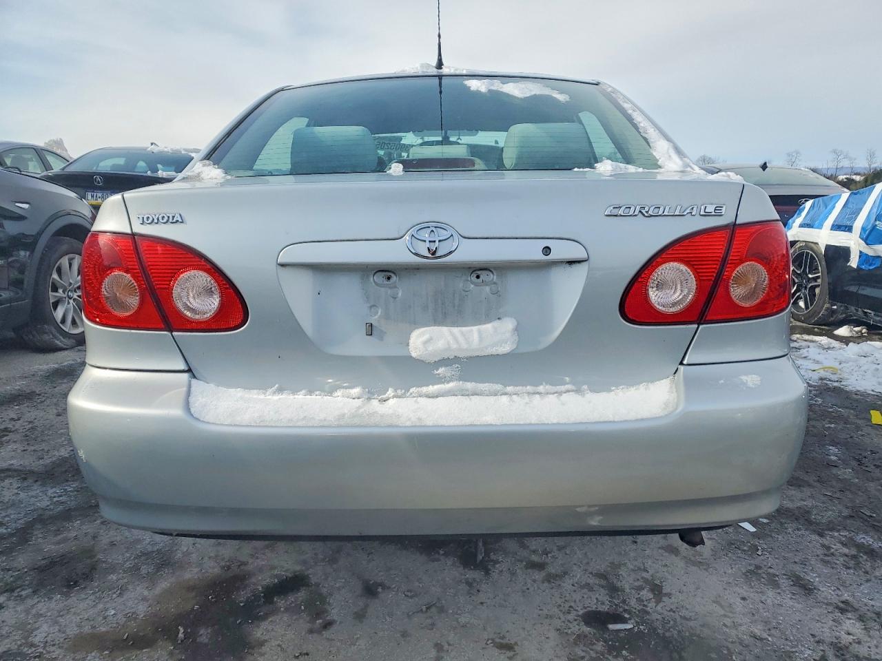 2007 Toyota Corolla Ce Silver vin: 2T1BR32E17C792913