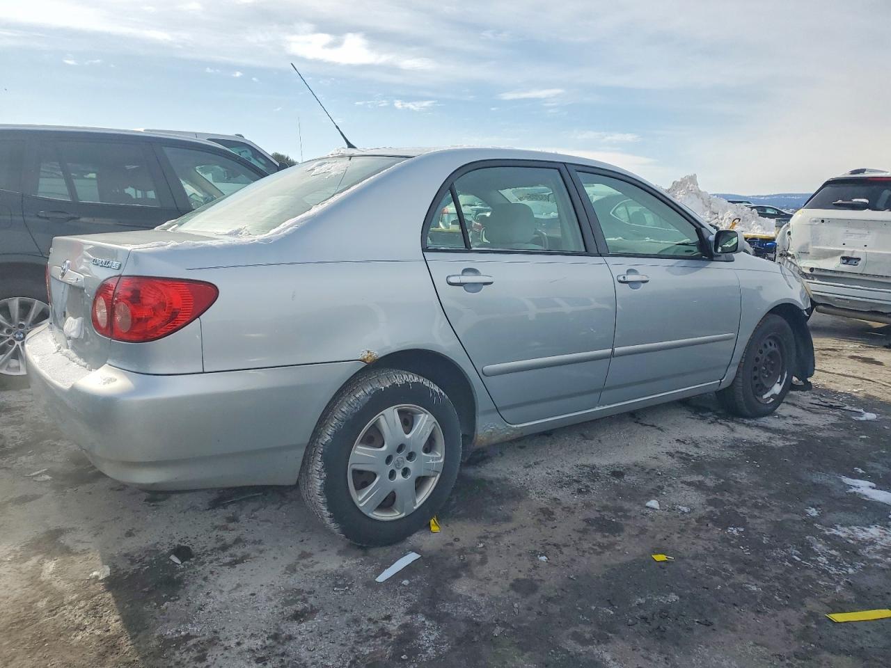 2007 Toyota Corolla Ce Silver vin: 2T1BR32E17C792913