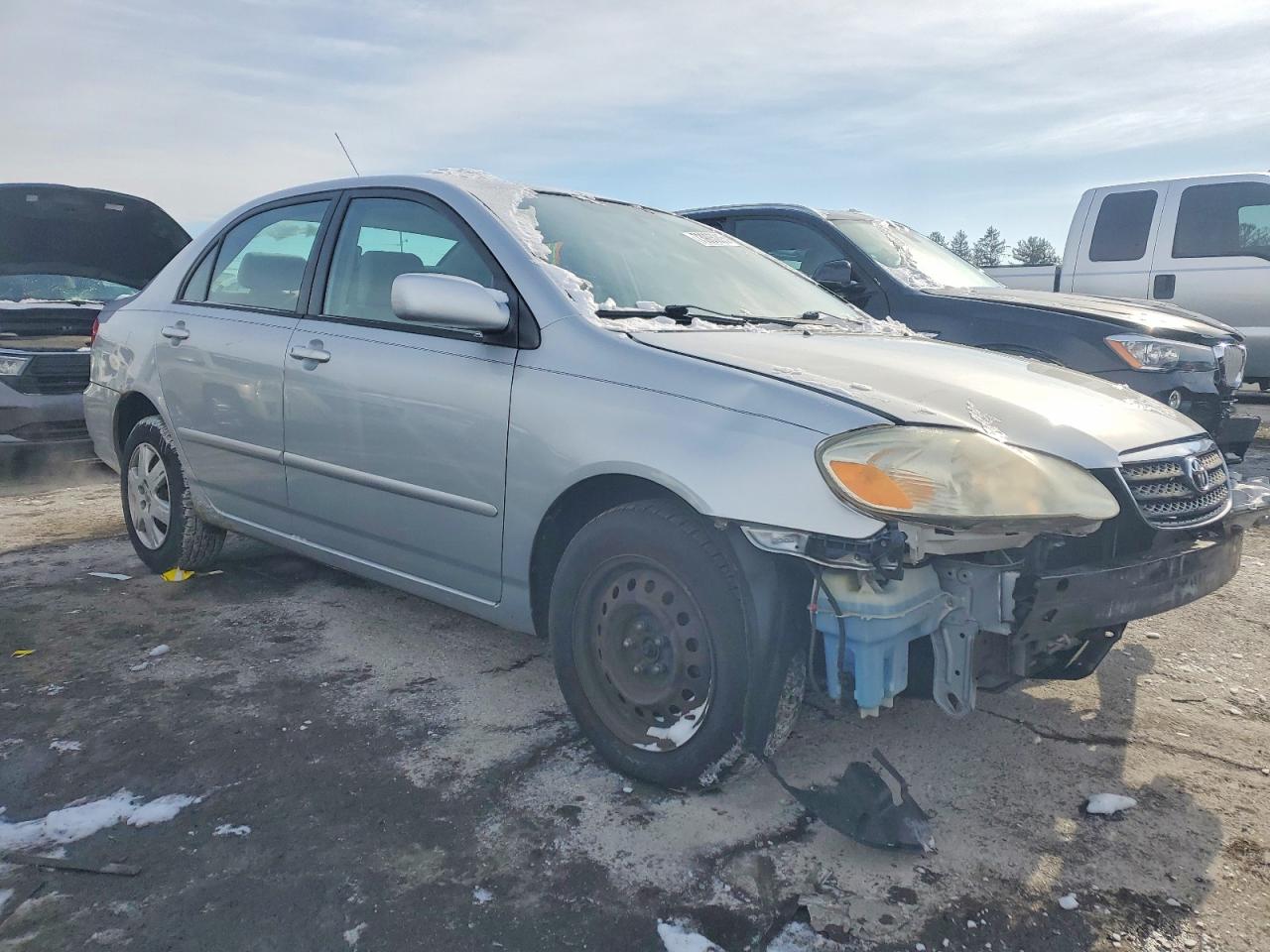 2007 Toyota Corolla Ce Silver vin: 2T1BR32E17C792913