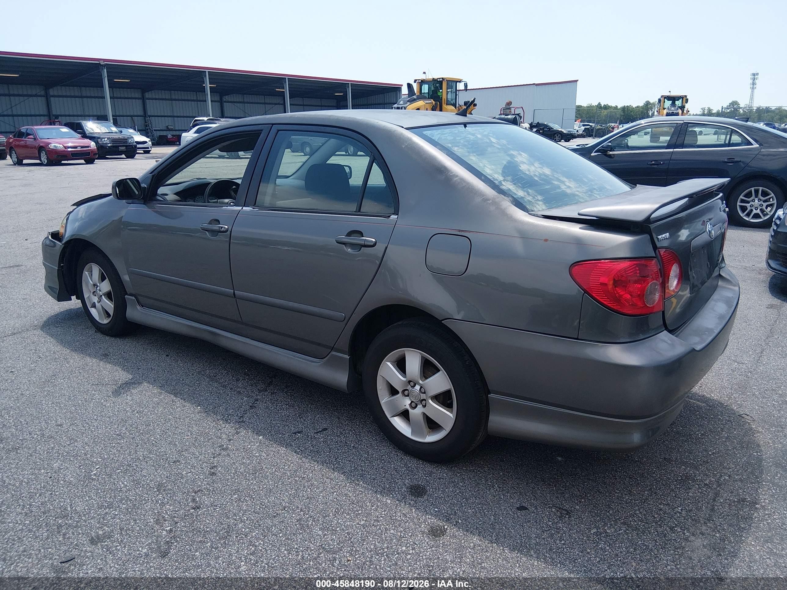 2007 Toyota Corolla S Gray vin: 2T1BR32E17C810116