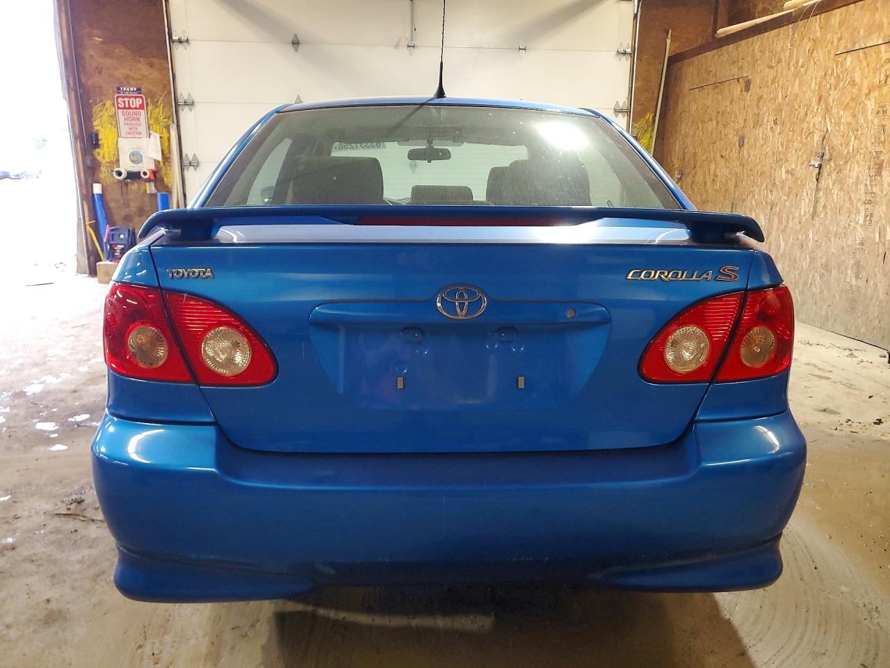 2007 Toyota Corolla S Синий vin: 2T1BR32E17C817275