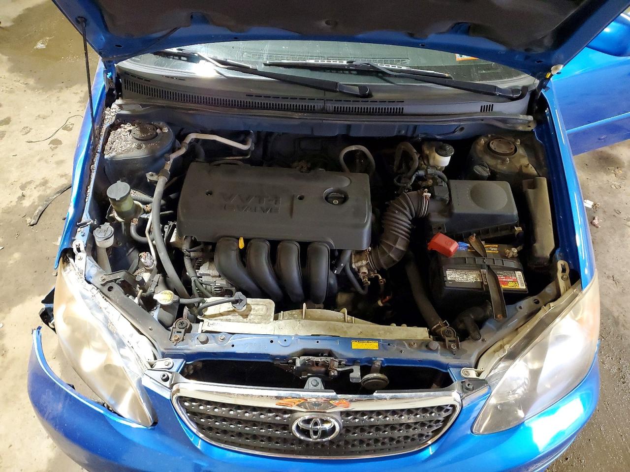 2007 Toyota Corolla S Синий vin: 2T1BR32E17C817275