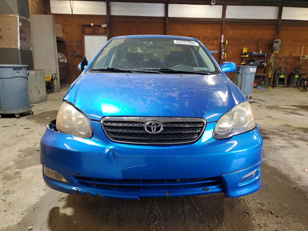 2007 Toyota Corolla S Синий vin: 2T1BR32E17C817275