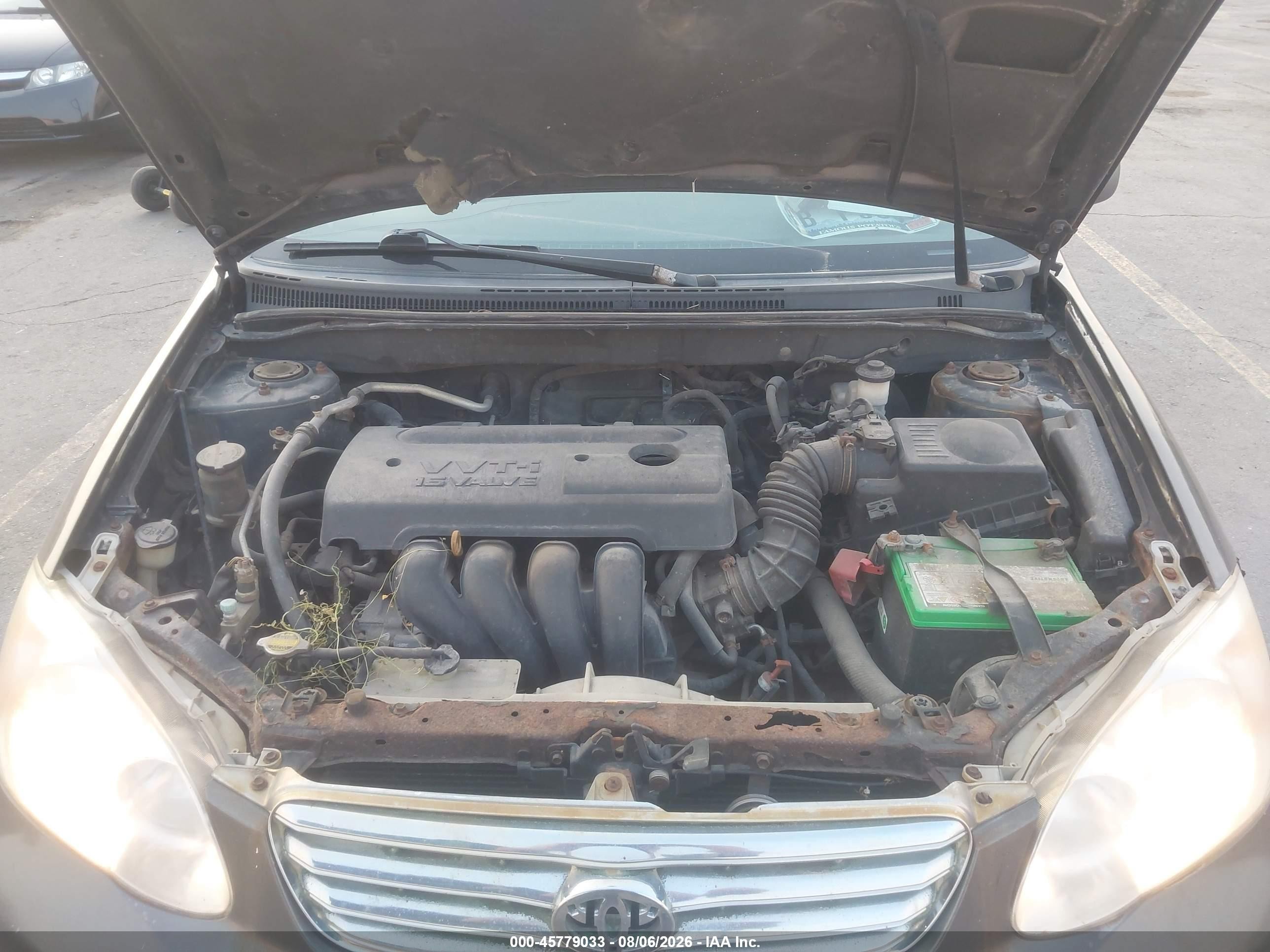2007 Toyota Corolla Le Синий vin: 2T1BR32E17C830236