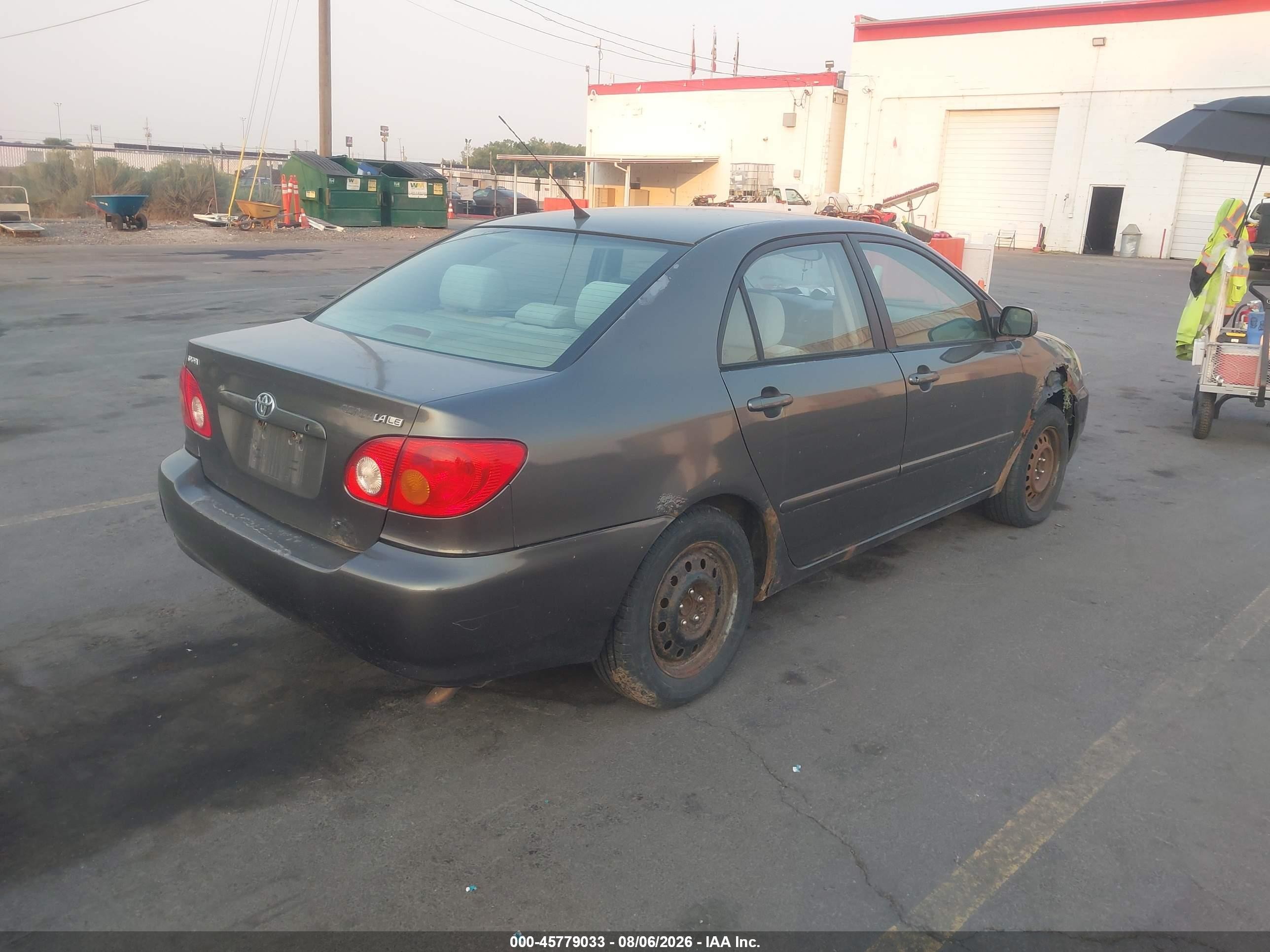 2007 Toyota Corolla Le Синий vin: 2T1BR32E17C830236