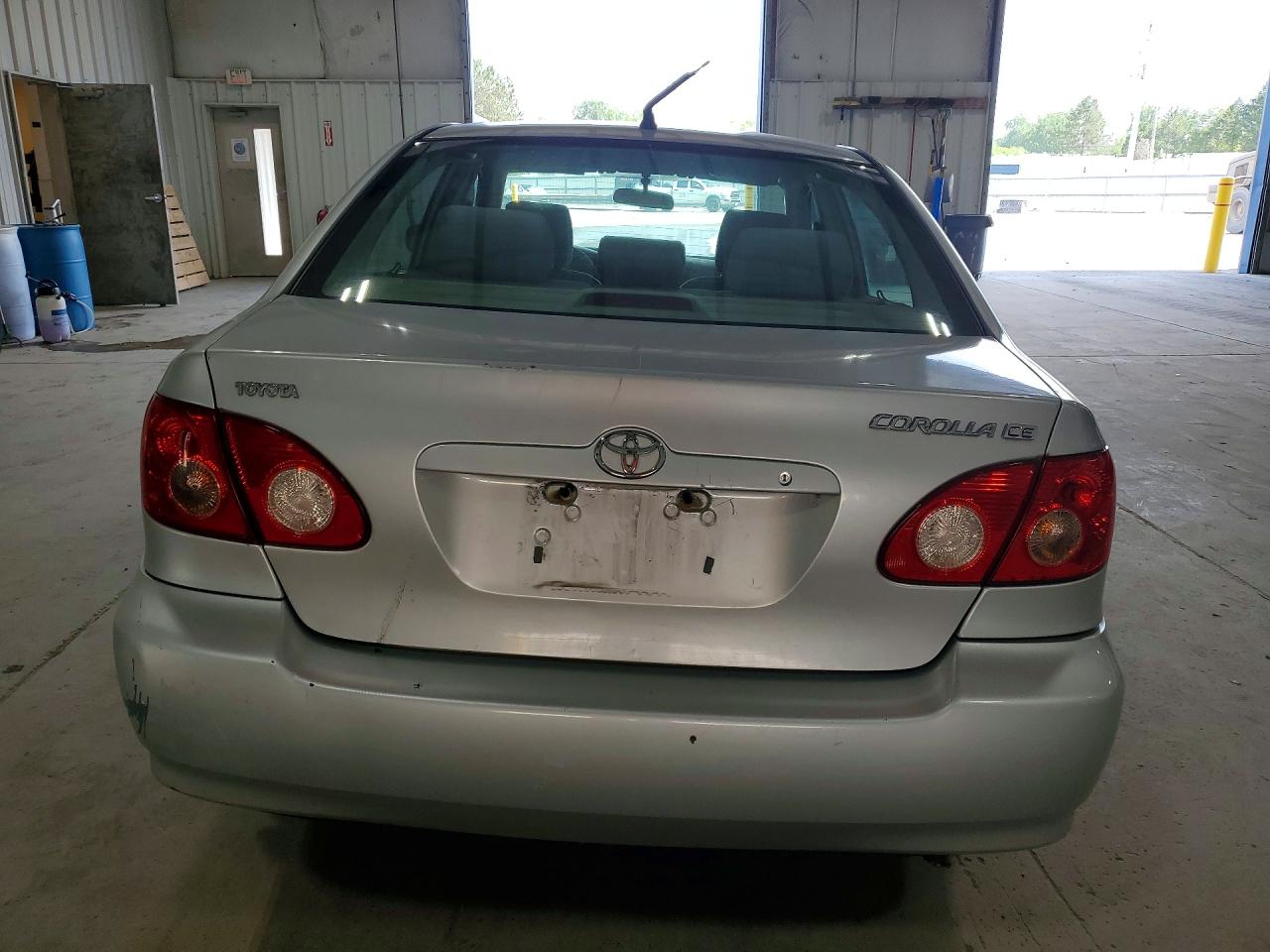 2007 Toyota Corolla Ce Silver vin: 2T1BR32E17C832536