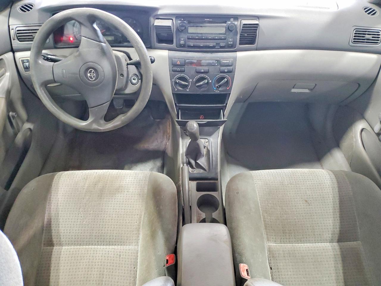 2007 Toyota Corolla Ce Silver vin: 2T1BR32E17C832536