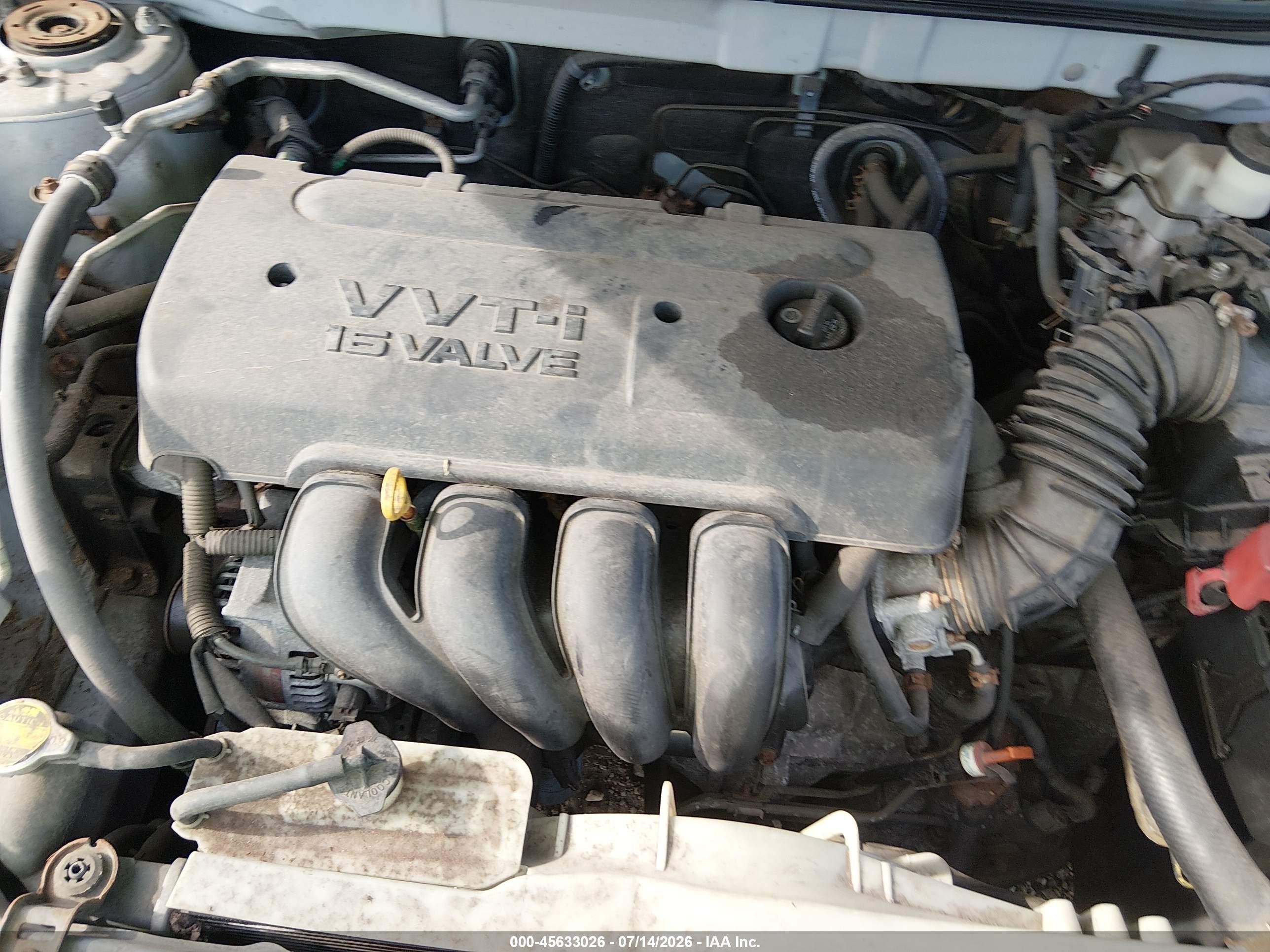 2007 Toyota Corolla Le Gray vin: 2T1BR32E17C844850