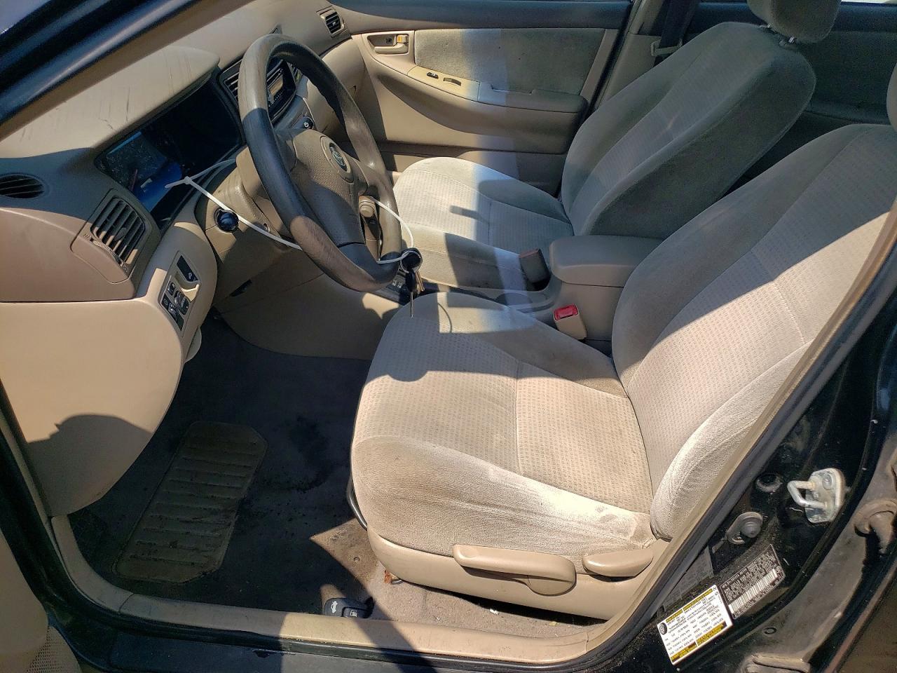 2007 Toyota Corolla Ce Black vin: 2T1BR32E17C845495