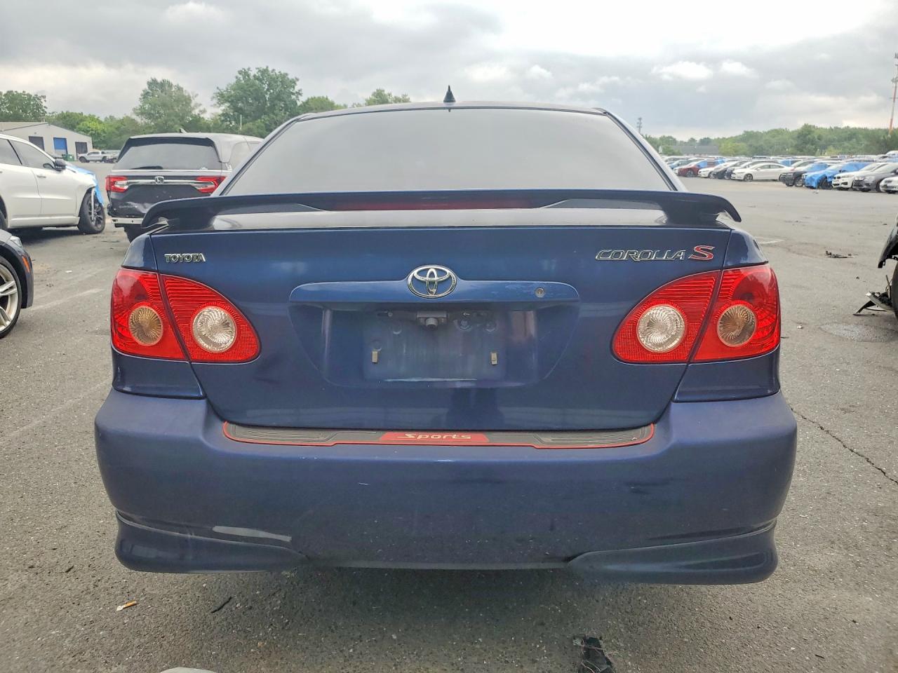 2007 Toyota Corolla S Blue vin: 2T1BR32E17C846436