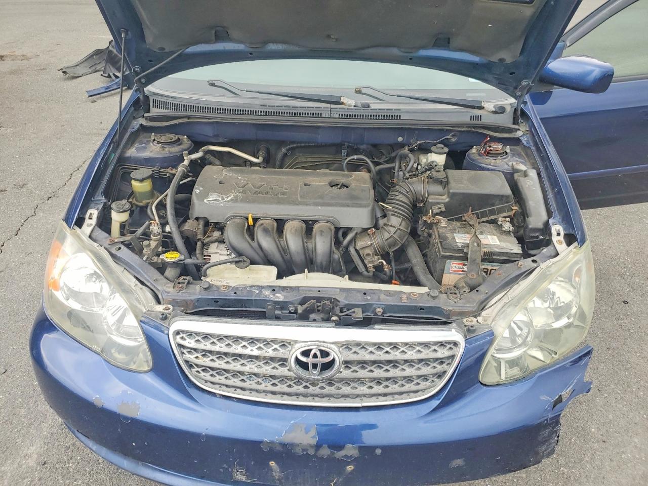 2007 Toyota Corolla S Blue vin: 2T1BR32E17C846436