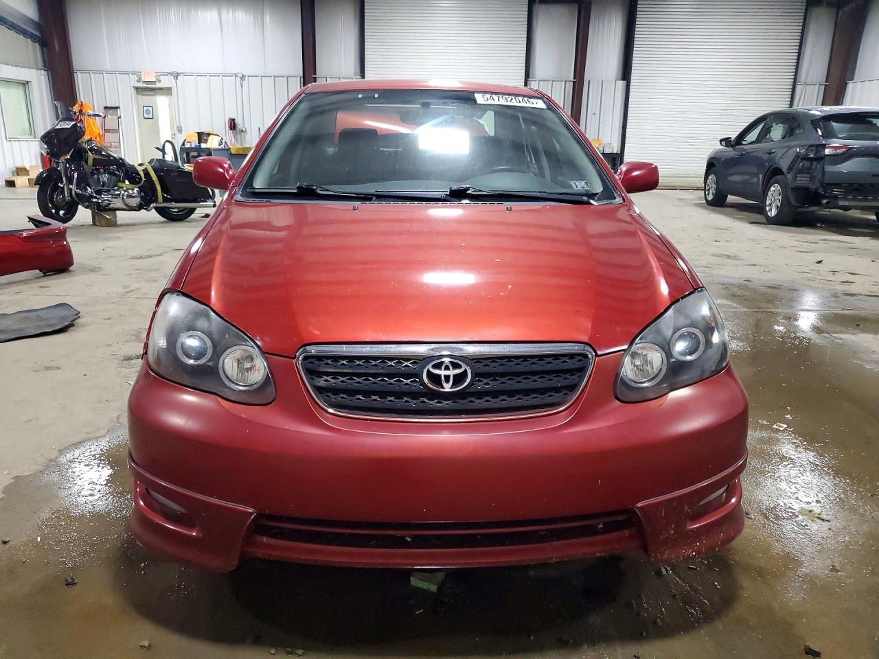 2008 Toyota Corolla S Red vin: 2T1BR32E18C856059