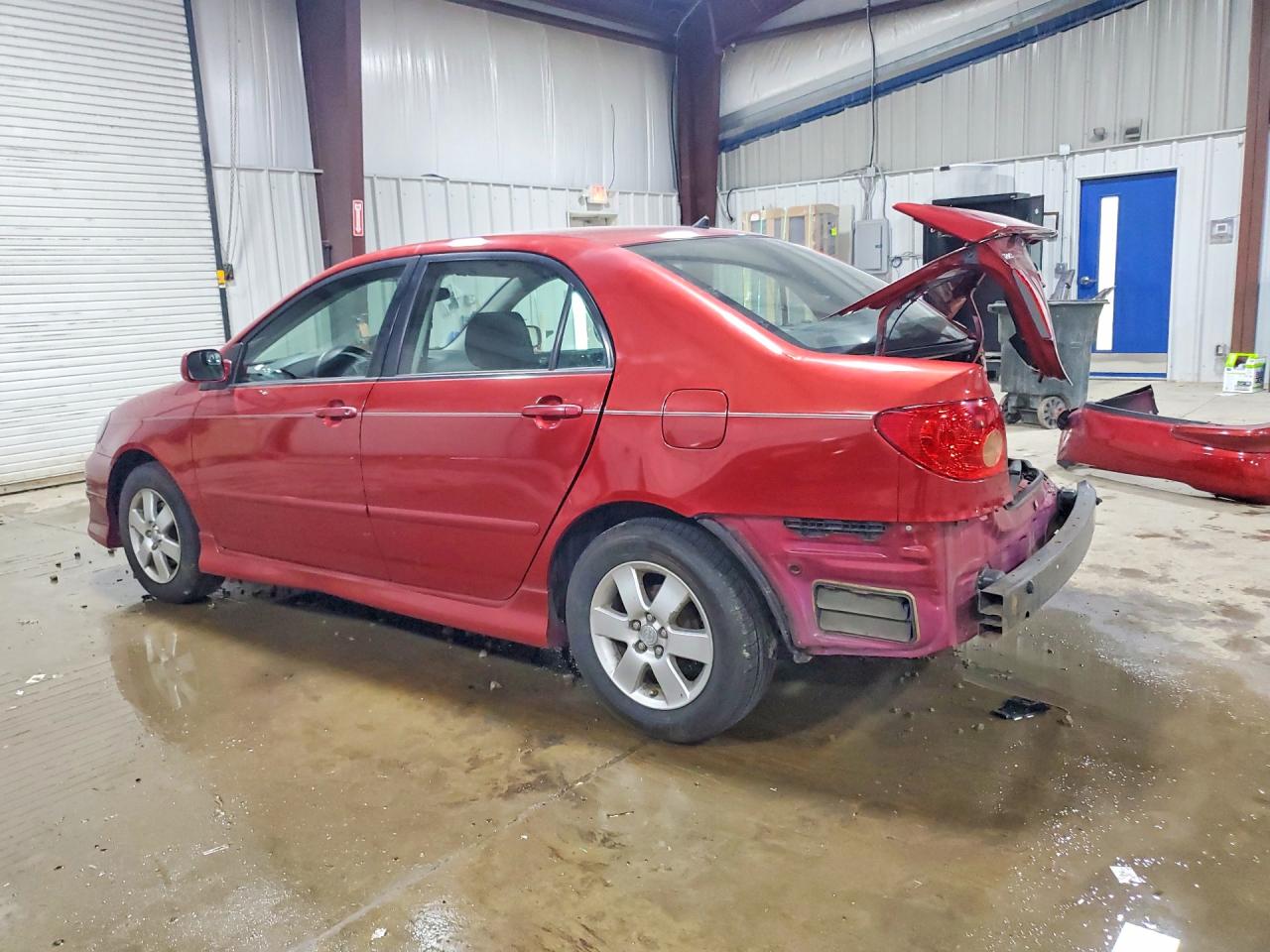 2008 Toyota Corolla S Red vin: 2T1BR32E18C856059