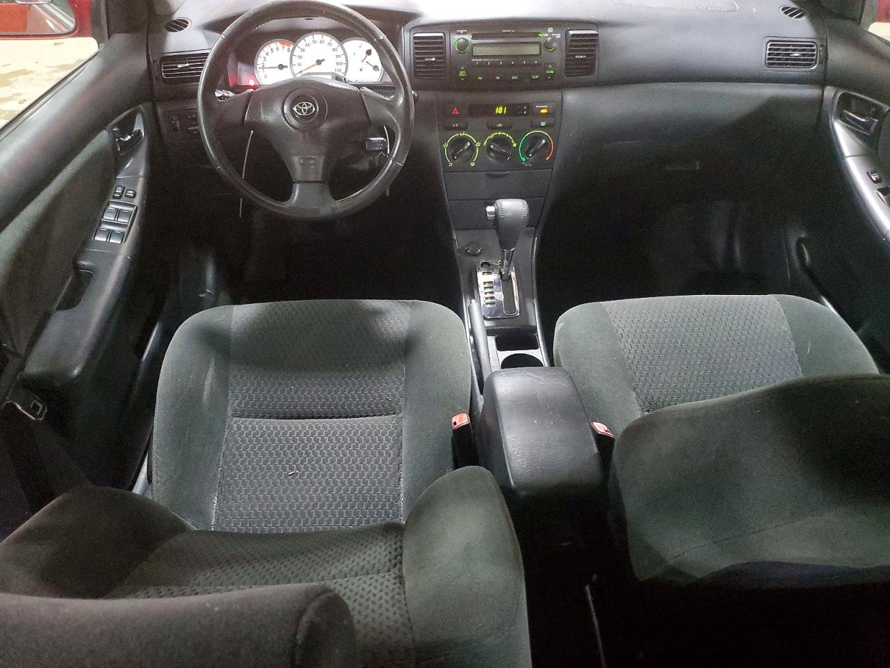 2008 Toyota Corolla S Red vin: 2T1BR32E18C856059