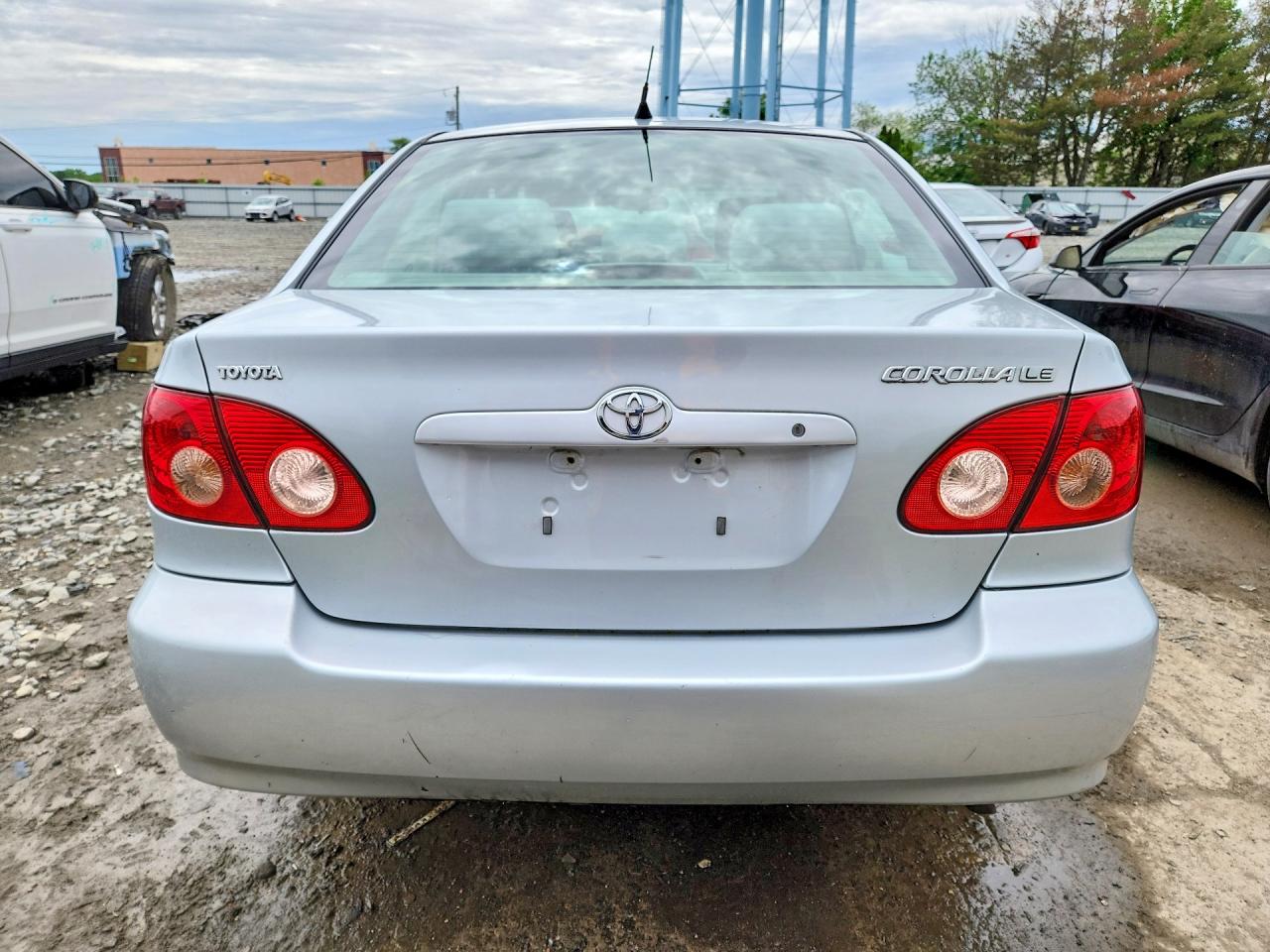 2008 Toyota Corolla Le Серебряный vin: 2T1BR32E18C861696