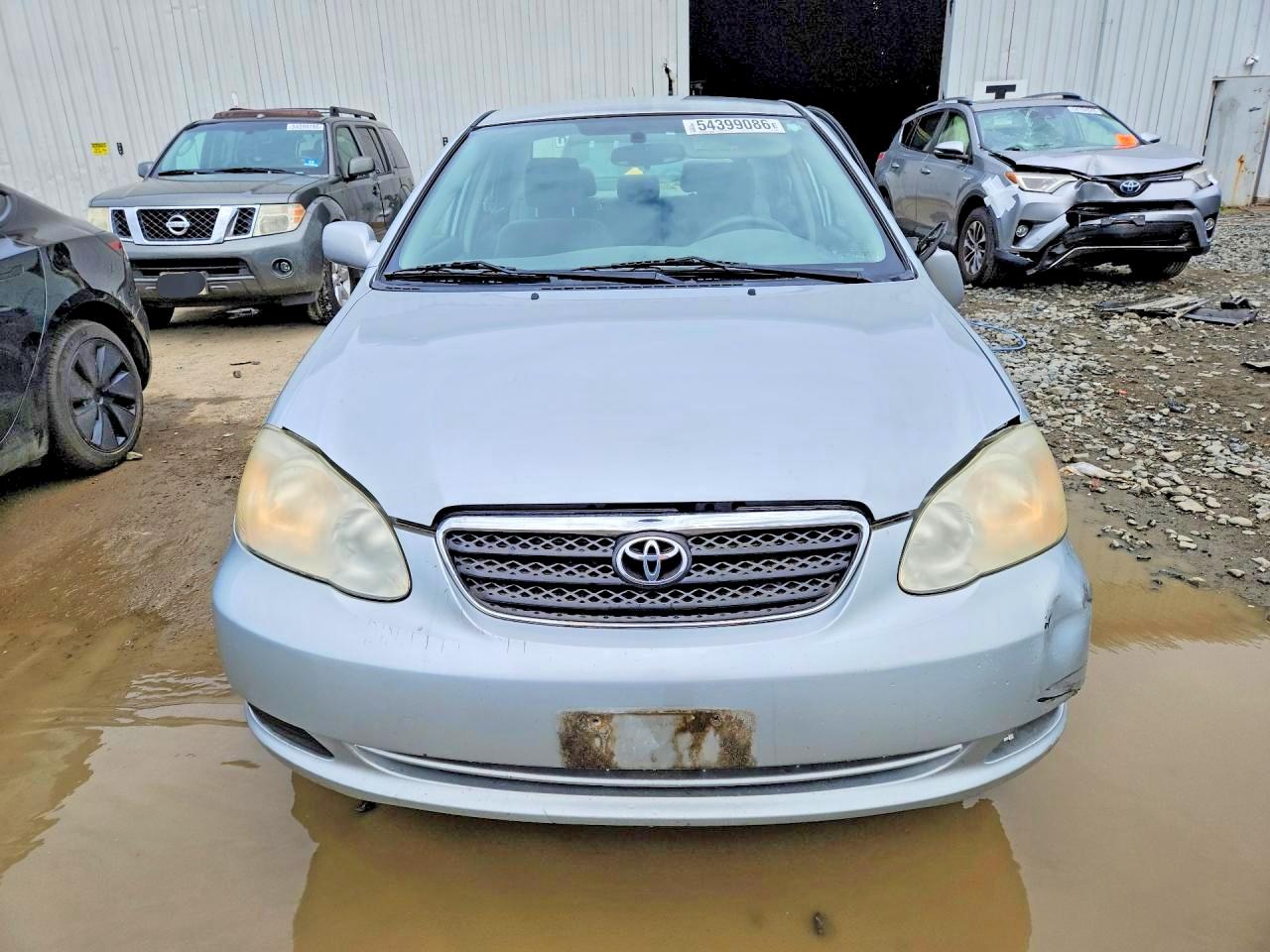 2008 Toyota Corolla Le Серебряный vin: 2T1BR32E18C861696