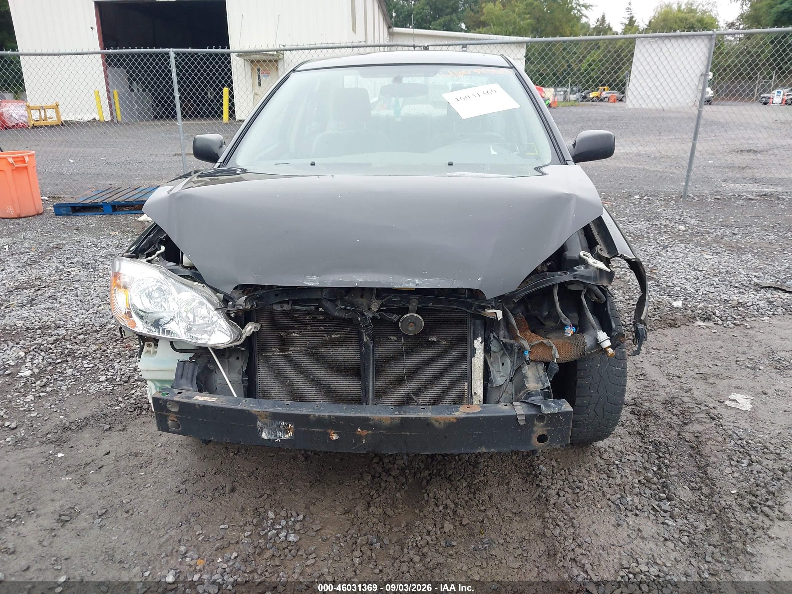 2008 Toyota Corolla Le Black vin: 2T1BR32E18C869040