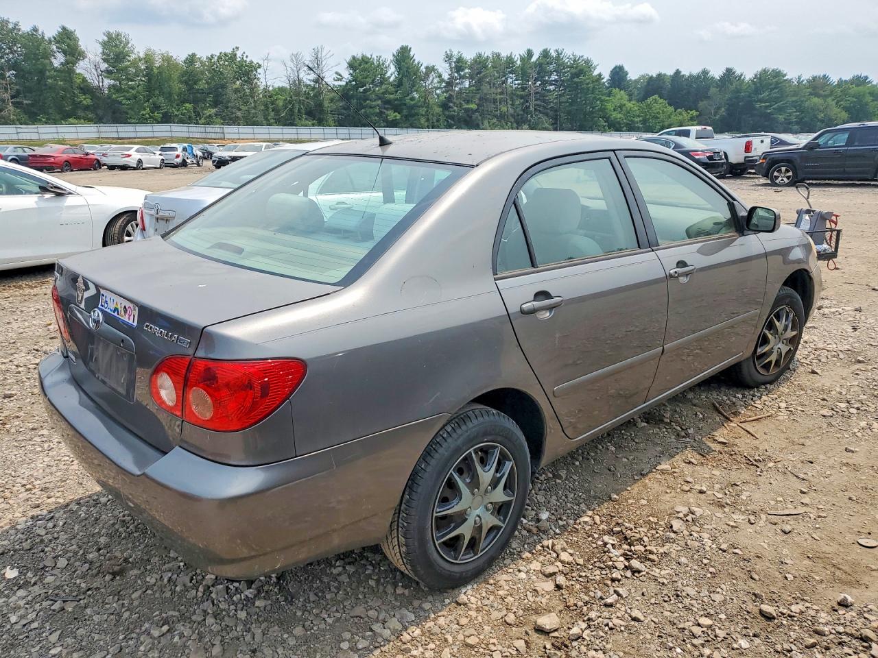 2008 Toyota Corolla Le Серебряный vin: 2T1BR32E18C872990
