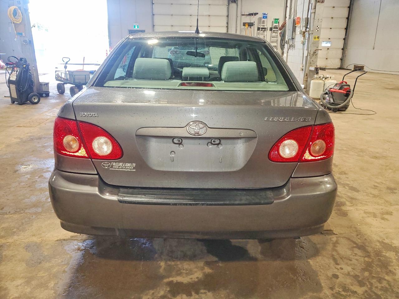 2008 Toyota Corolla Ce Gray vin: 2T1BR32E18C878577