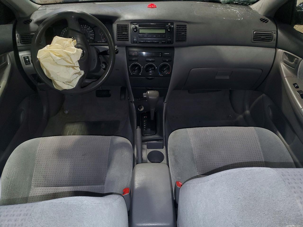2008 Toyota Corolla Ce Gray vin: 2T1BR32E18C878577