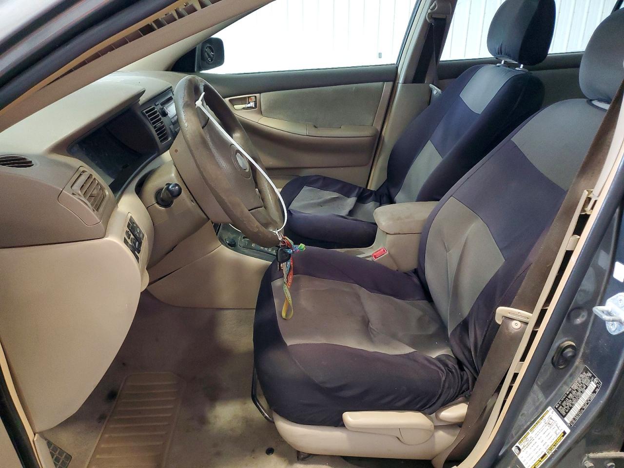 2008 Toyota Corolla Ce Silver vin: 2T1BR32E18C891796