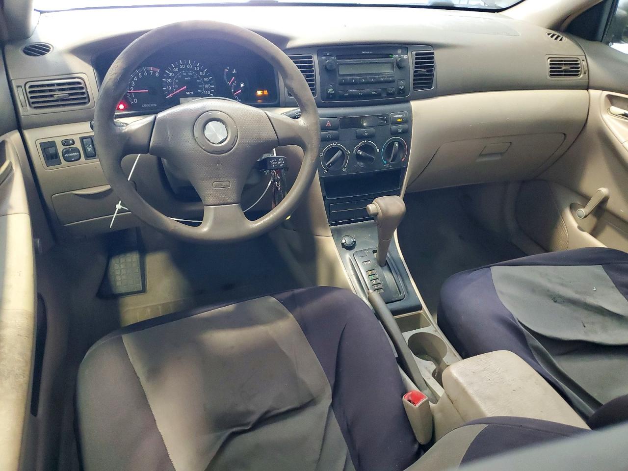 2008 Toyota Corolla Ce Silver vin: 2T1BR32E18C891796