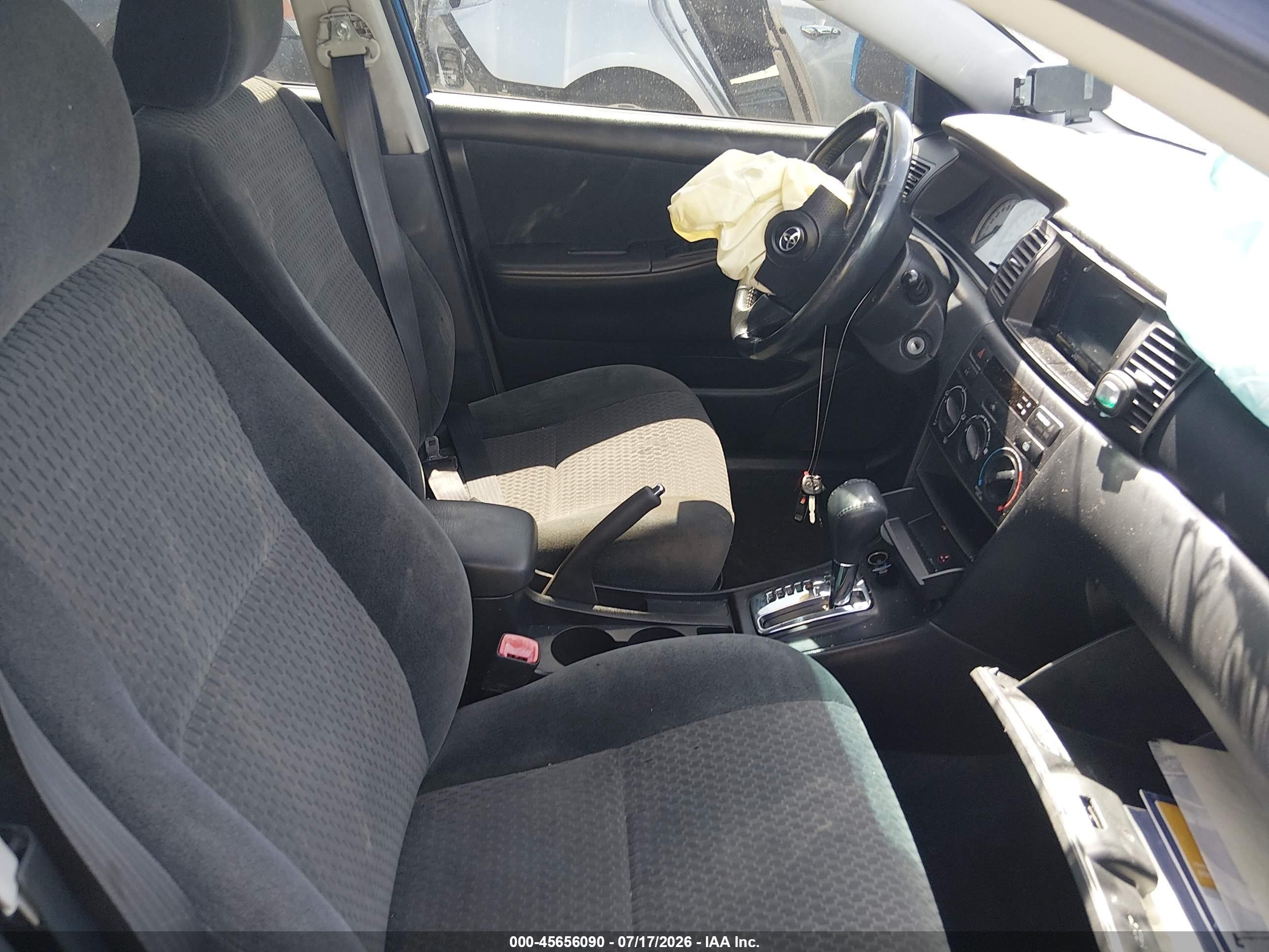 2008 Toyota Corolla S Синий vin: 2T1BR32E18C900366