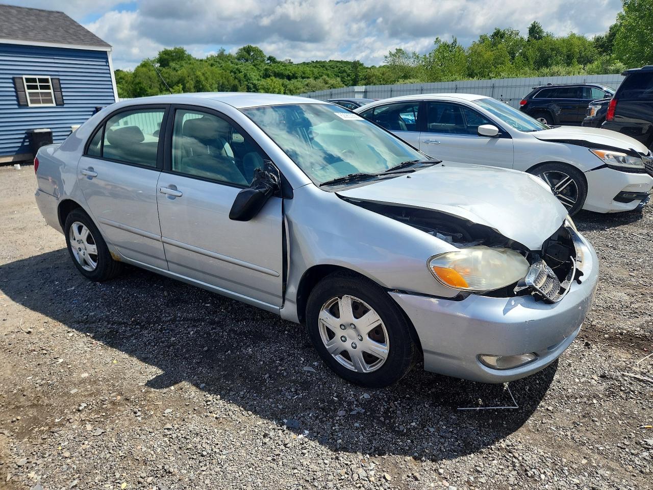 2008 Toyota Corolla Le Silver vin: 2T1BR32E18C915188