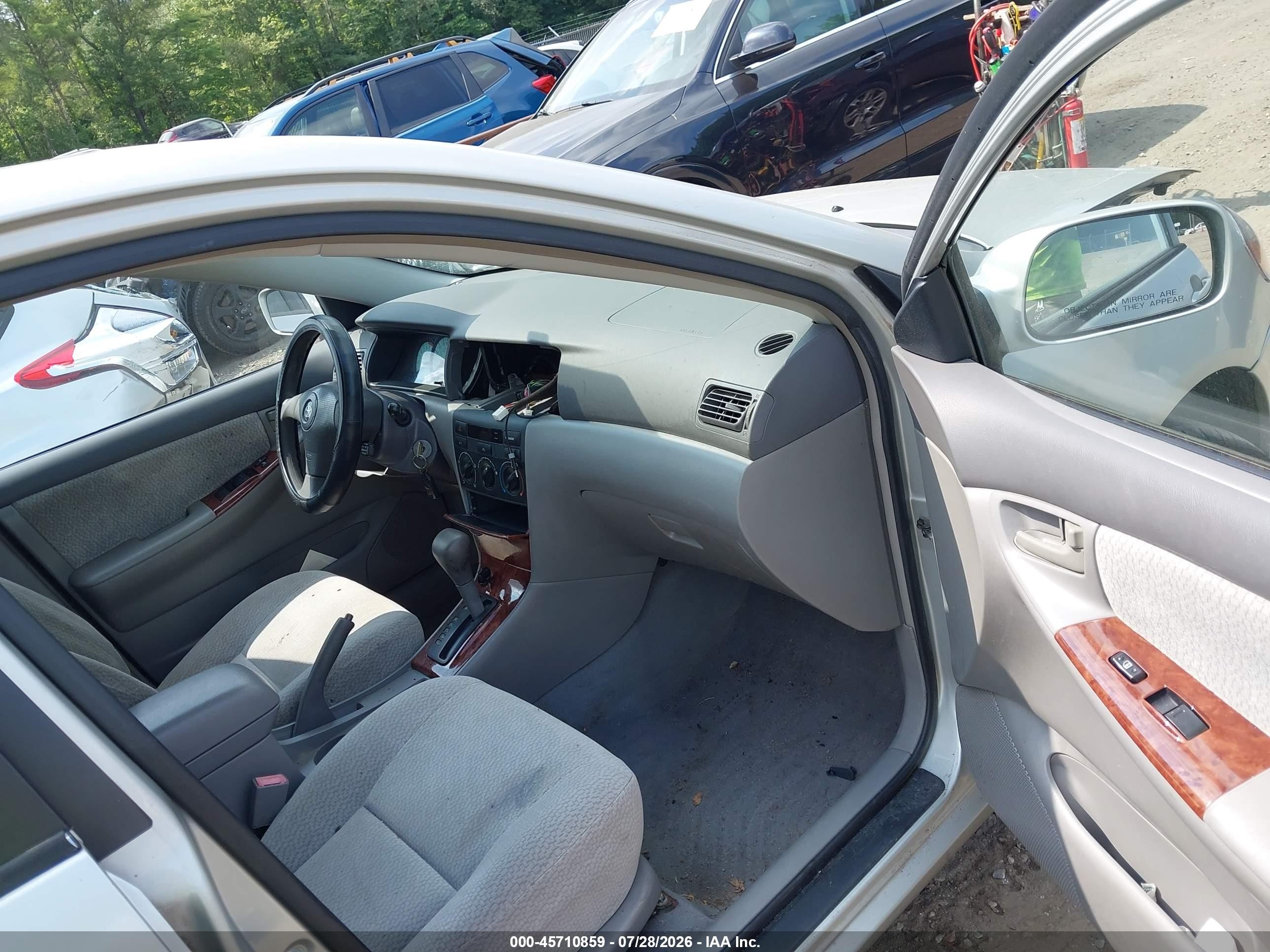 2003 Toyota Corolla Le Silver vin: 2T1BR32E23C019328