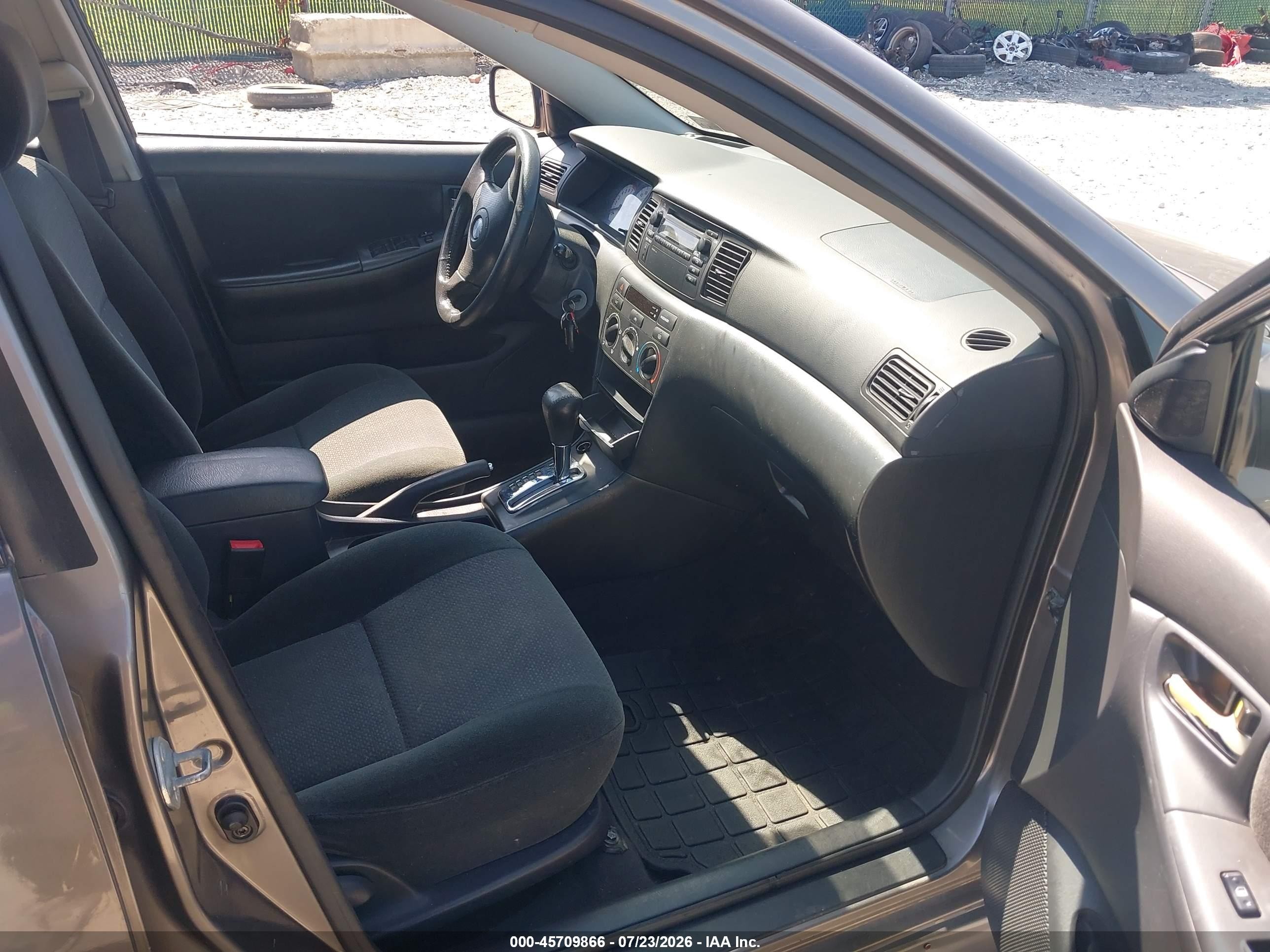 2003 Toyota Corolla S Gray vin: 2T1BR32E23C079996