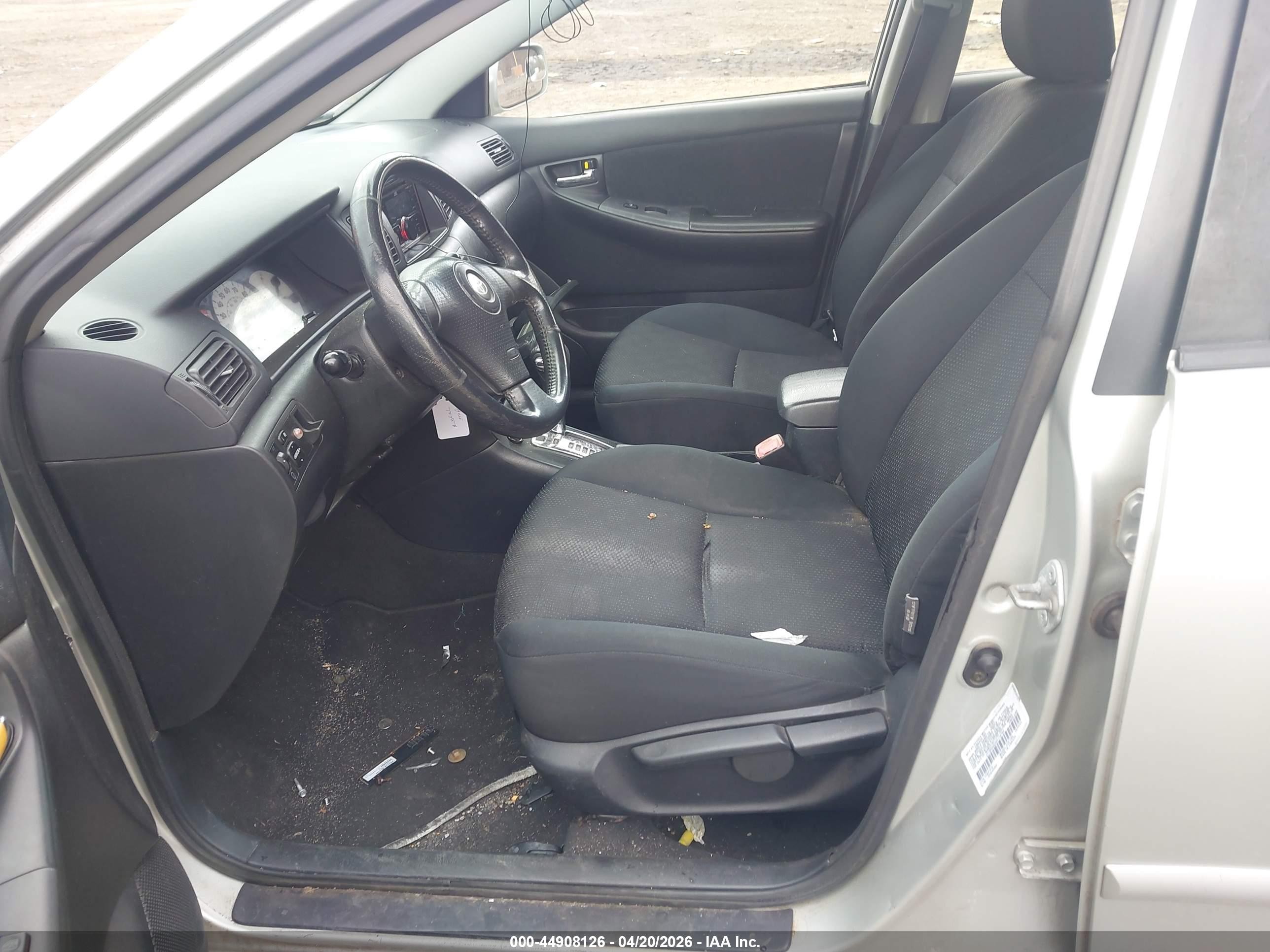 2003 Toyota Corolla S Silver vin: 2T1BR32E23C119784