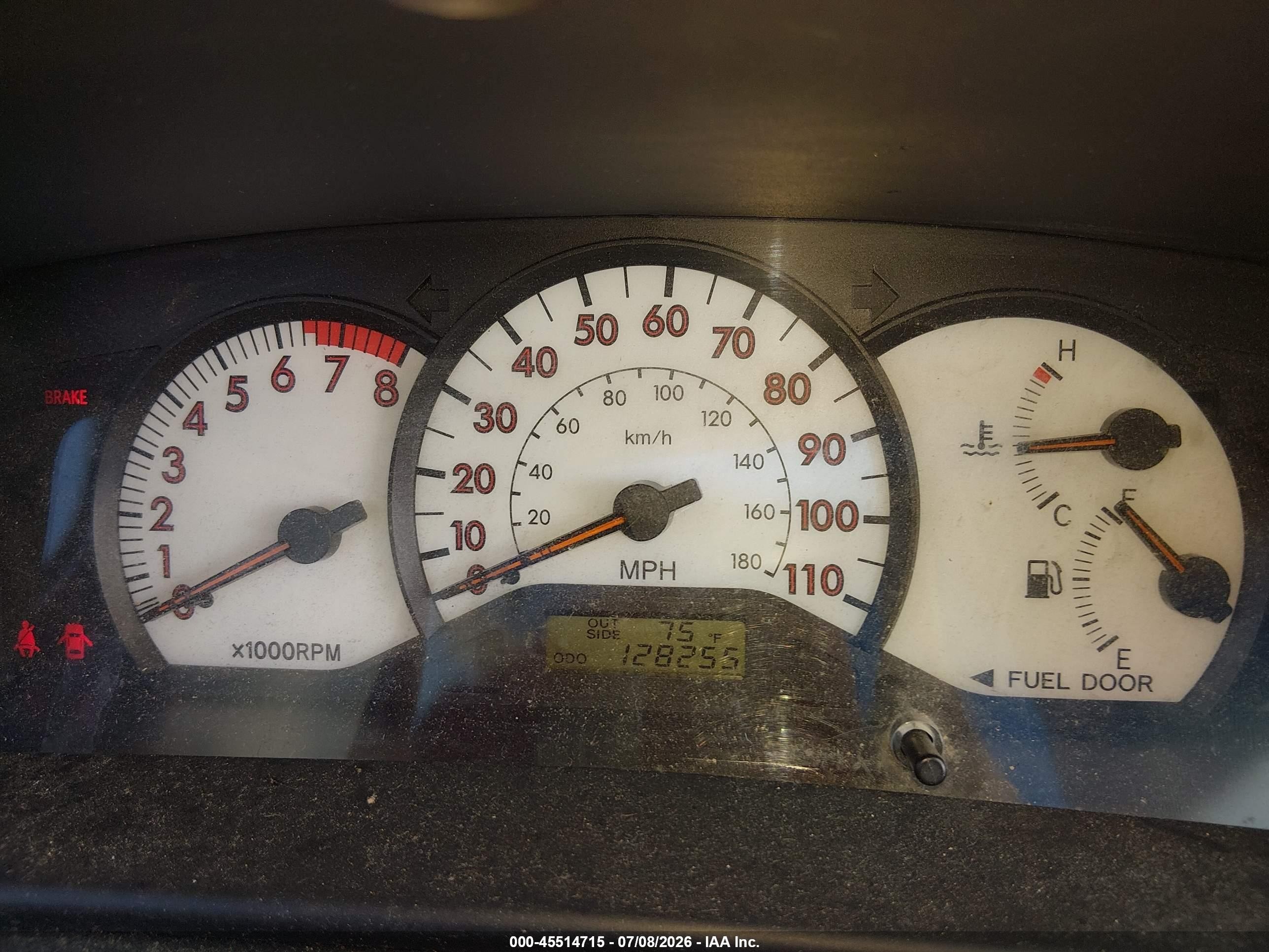 2003 Toyota Corolla S Red vin: 2T1BR32E23C162148