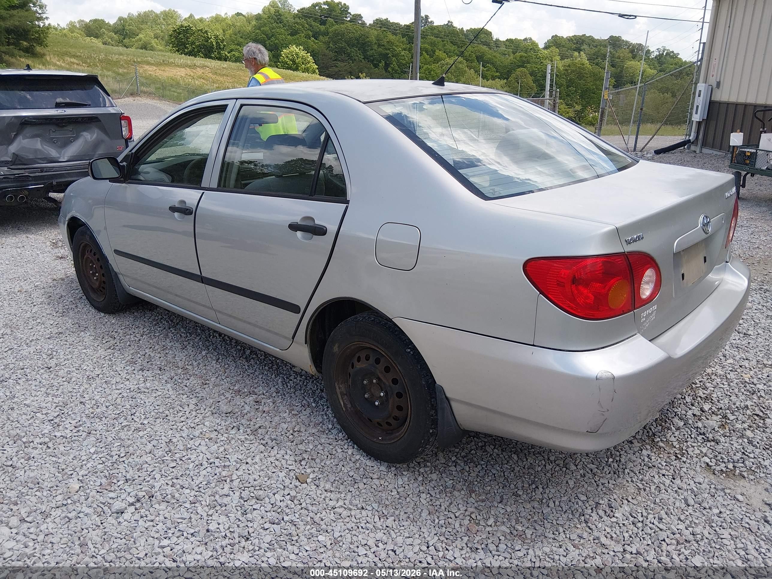 2003 Toyota Corolla Ce/le/sport Gray vin: 2T1BR32E23C714487