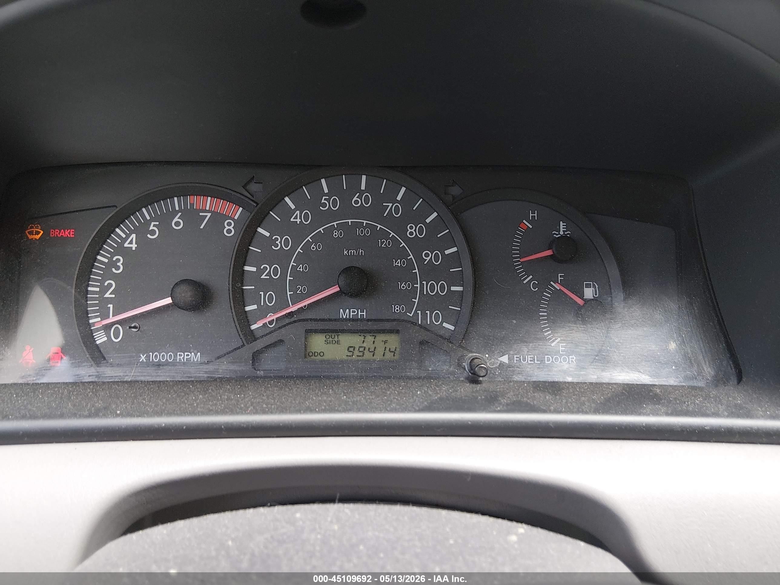 2003 Toyota Corolla Ce/le/sport Gray vin: 2T1BR32E23C714487