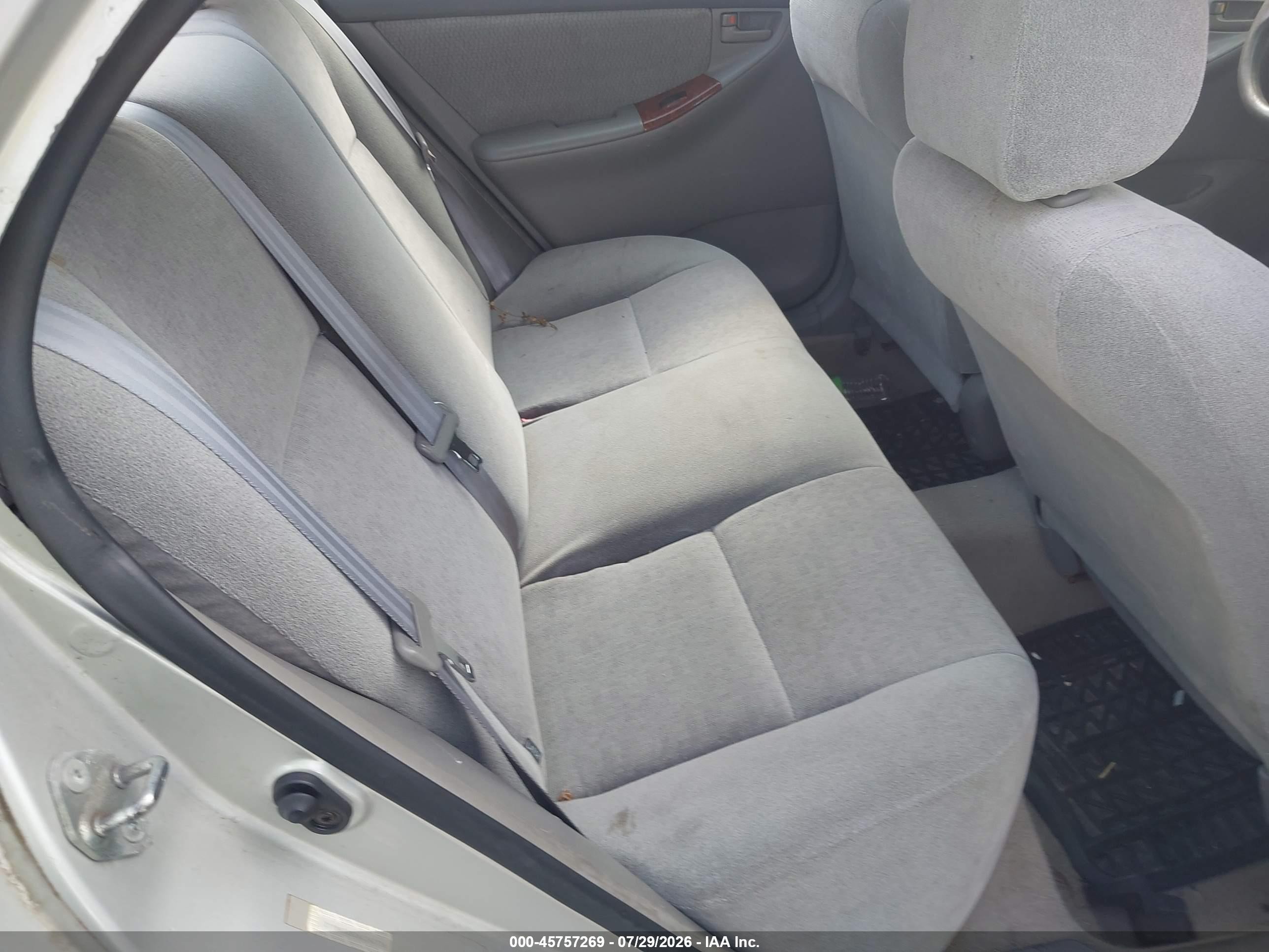 2004 Toyota Corolla Ce Gray vin: 2T1BR32E24C262736