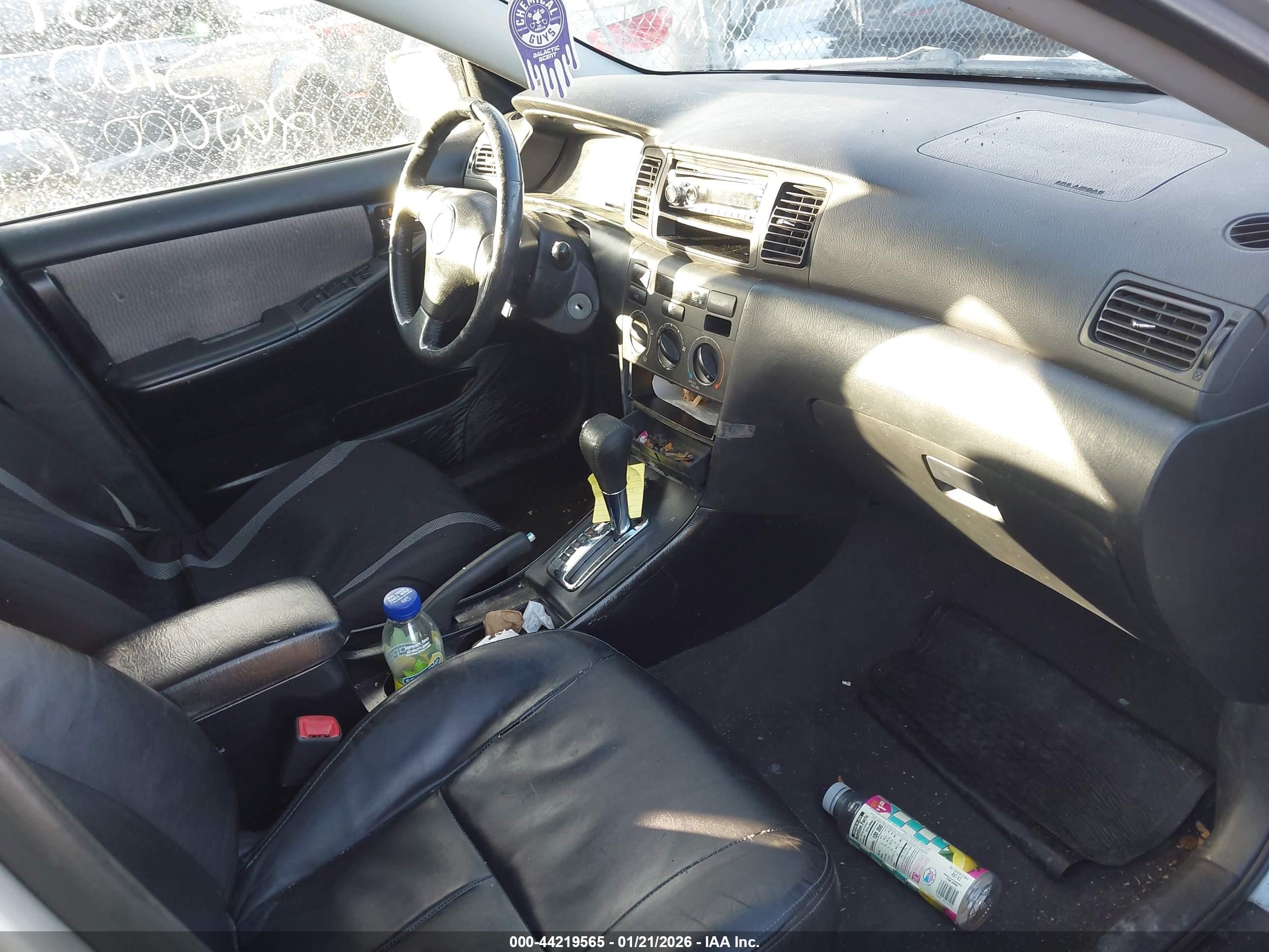 2004 Toyota Corolla S Gray vin: 2T1BR32E24C307979
