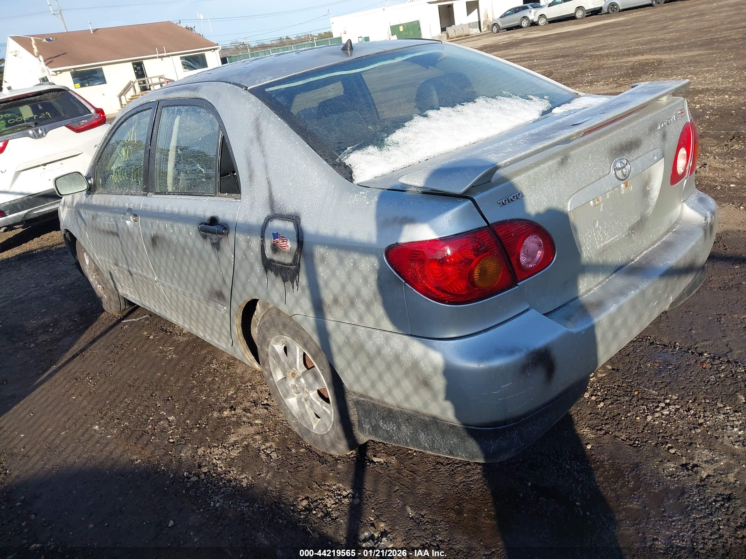 2004 Toyota Corolla S Gray vin: 2T1BR32E24C307979