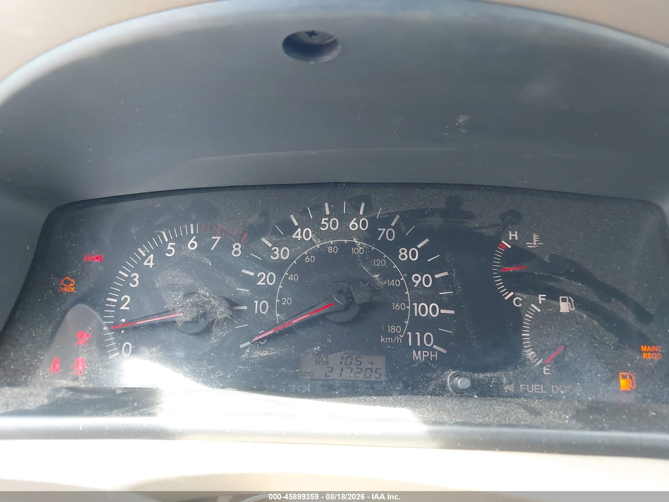 2005 Toyota Corolla Le Beige vin: 2T1BR32E25C407484
