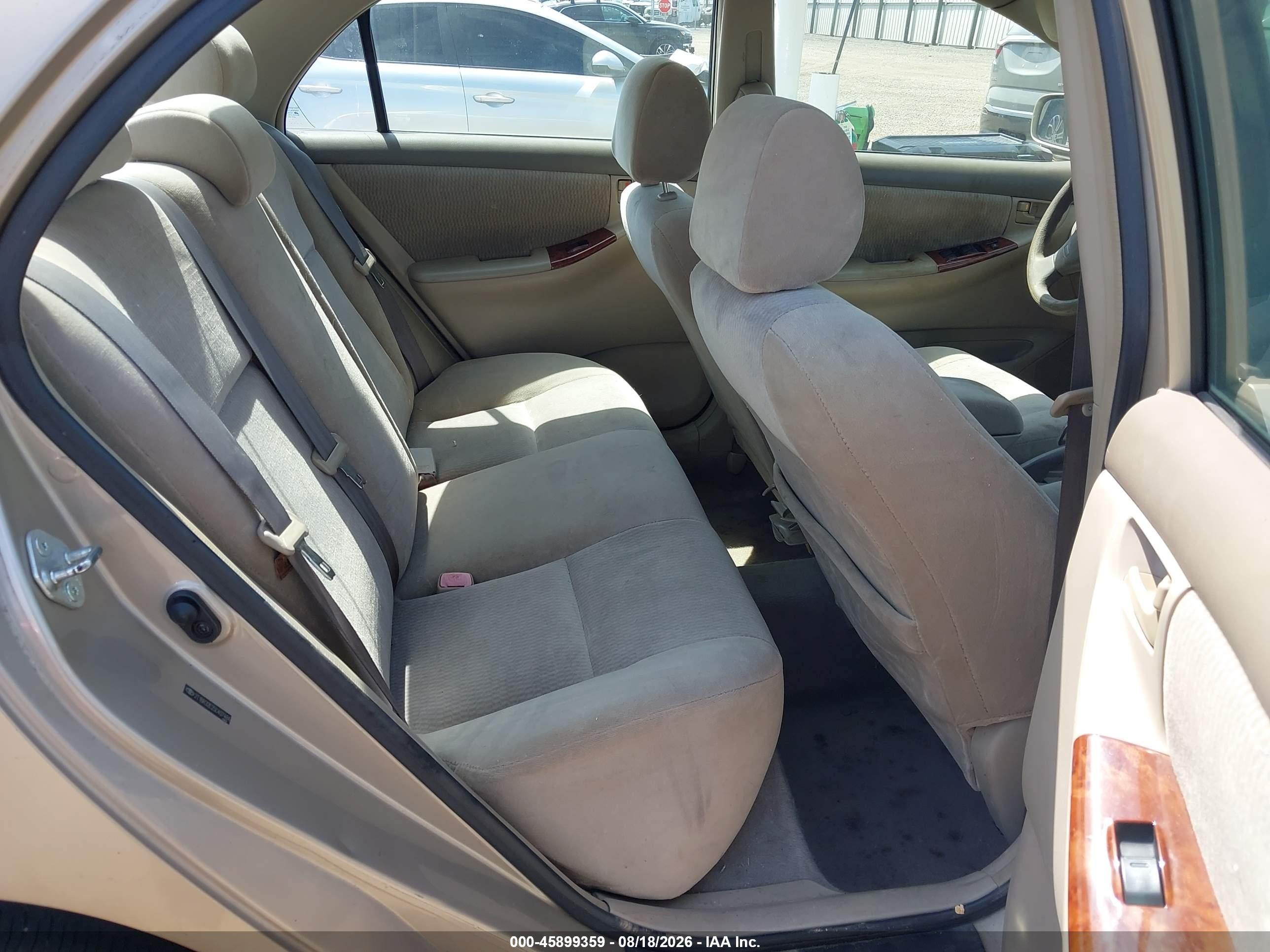 2005 Toyota Corolla Le Beige vin: 2T1BR32E25C407484