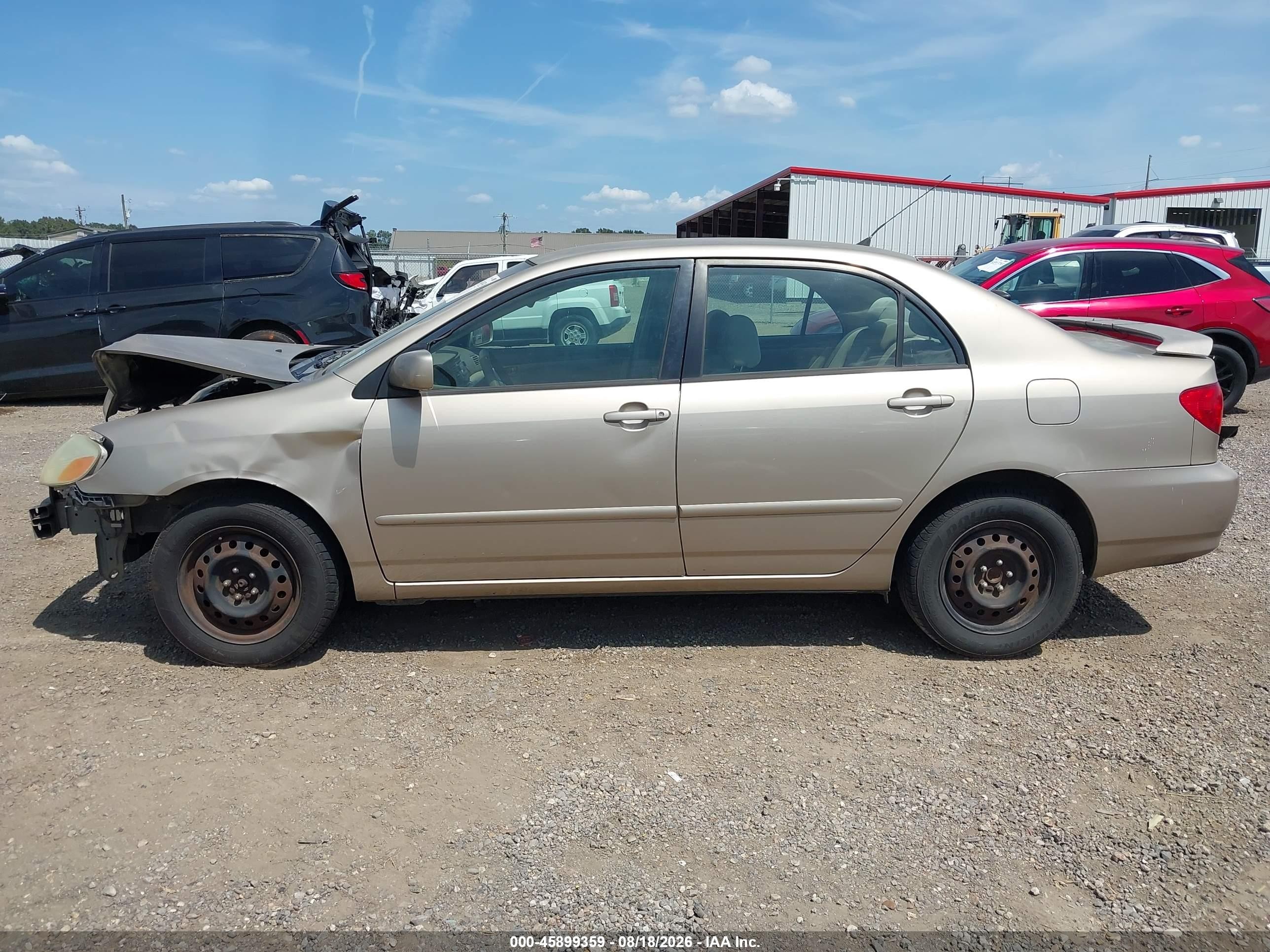 2005 Toyota Corolla Le Beige vin: 2T1BR32E25C407484
