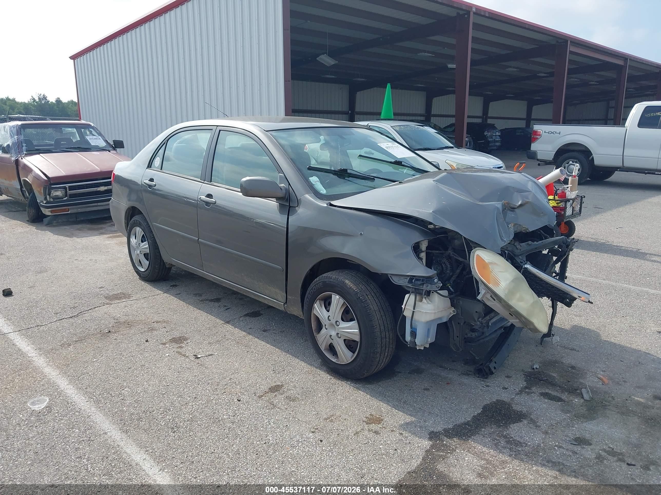 2005 Toyota Corolla Le Gray vin: 2T1BR32E25C462467