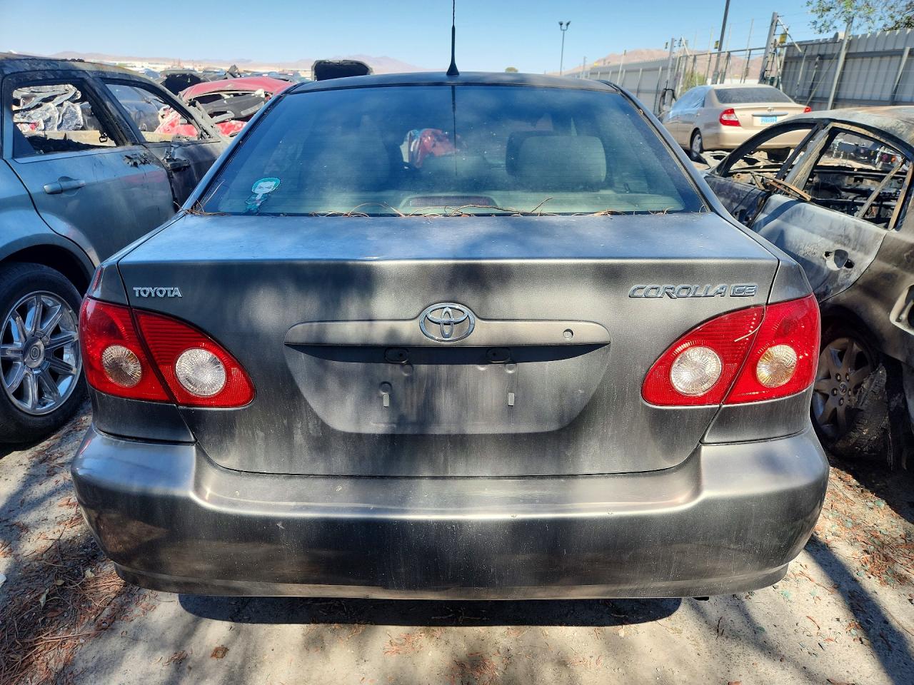 2005 Toyota Corolla Ce Gray vin: 2T1BR32E25C509125