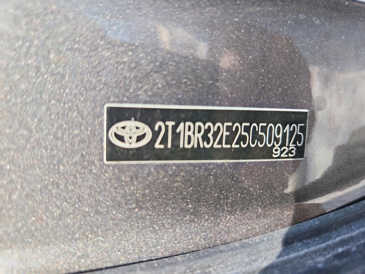 2005 Toyota Corolla Ce Gray vin: 2T1BR32E25C509125