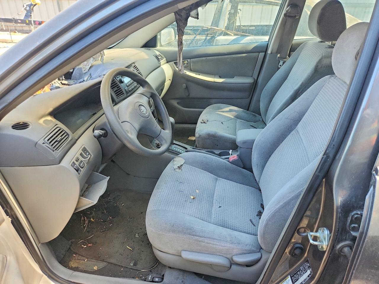 2005 Toyota Corolla Ce Gray vin: 2T1BR32E25C509125