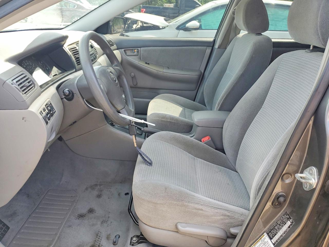 2006 Toyota Corolla Ce Gray vin: 2T1BR32E26C580200