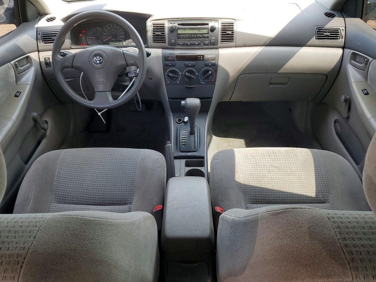 2006 Toyota Corolla Ce Gray vin: 2T1BR32E26C580200